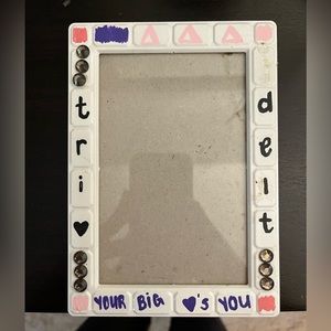 Tri Delta picture frame